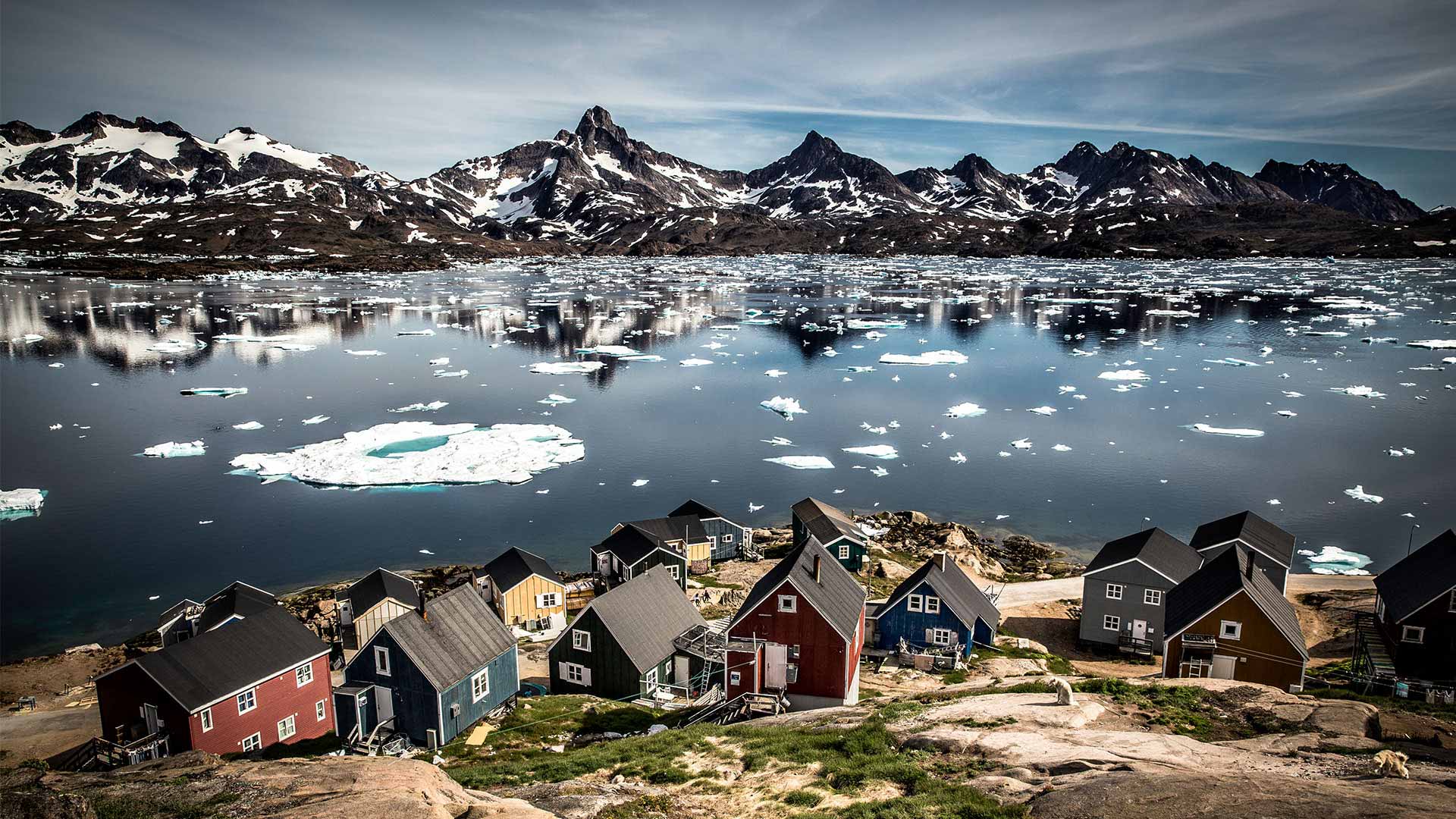 Гренландия Америки Северной Европы